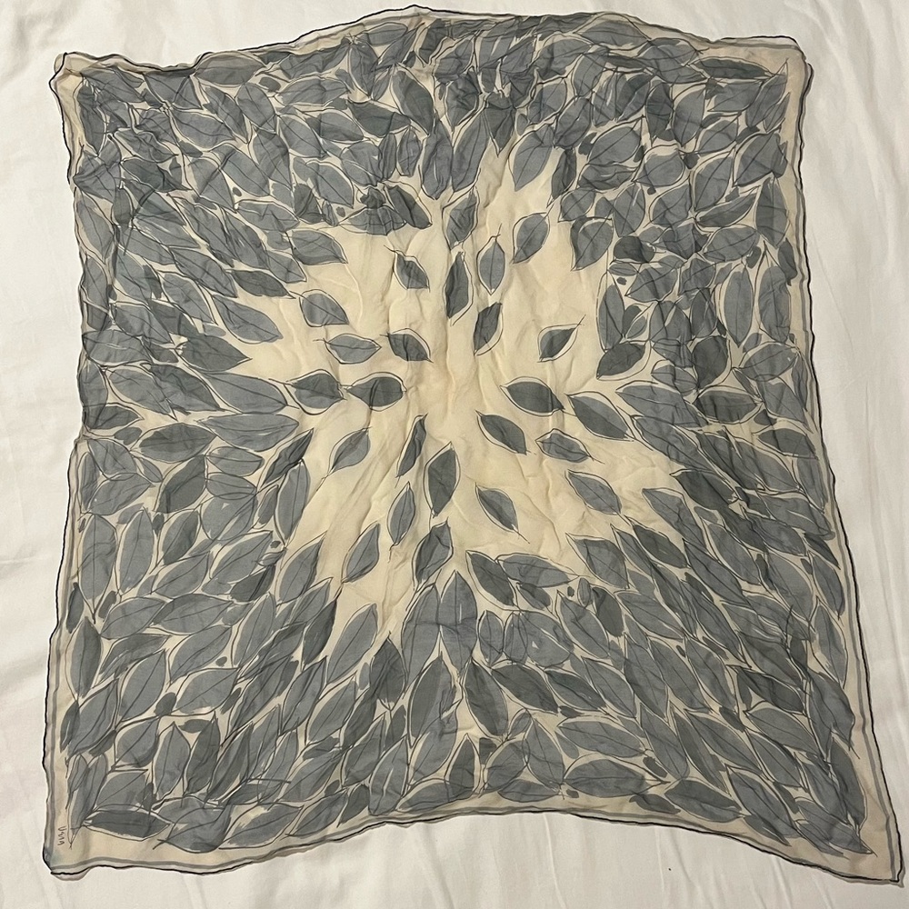 Vintage Vera Bradley semi sheer silk scarf